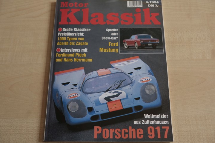 Motor Klassik 04/1994